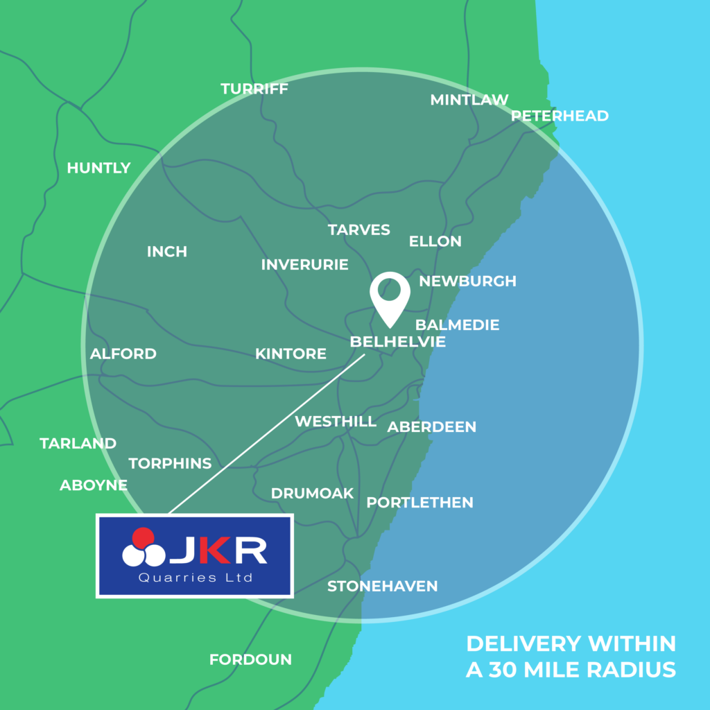 JKR Quarries Map-green Belhelvie
