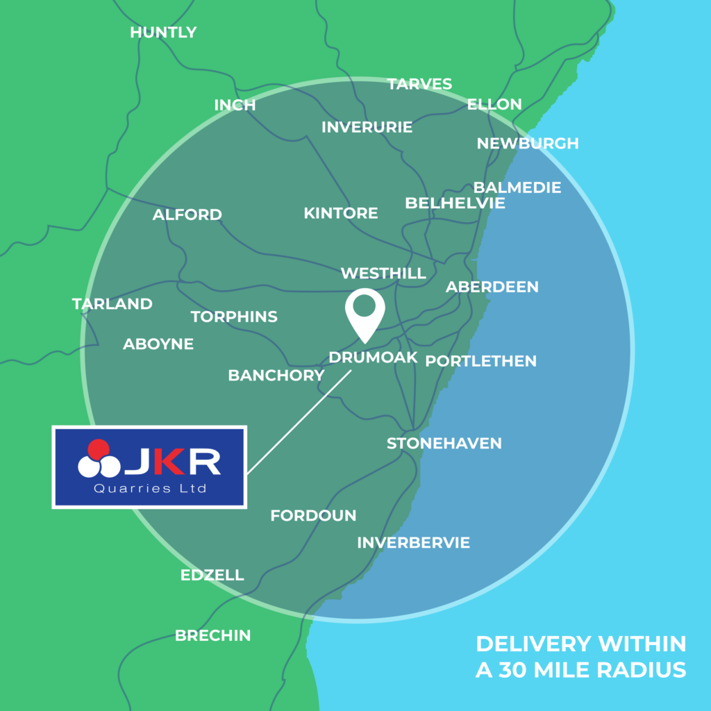 JKR Quarries Map green Drumoak